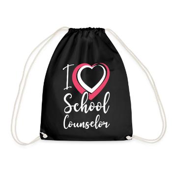 Conseiller scolaire Cœur I (Cœur) - Sac de sport léger - noir - Devant