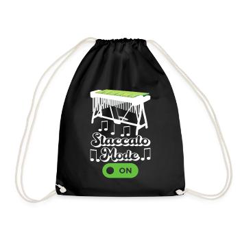 Vibraphon, vibraphoniste - Sac de sport léger - noir - Devant