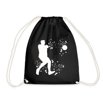 Hammer Thrower Colorsplash Hammer Throw - Drawstring Bag - black - Front