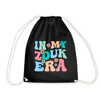 Witziger Zouk Tänzer Spruch - Turnbeutel - Schwarz - Vorne