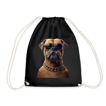Deutscher Boxer Hunde Boxerverein German Boxer - Turnbeutel - Schwarz - Vorne