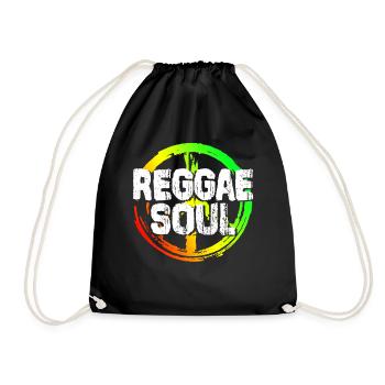Musique reggae - Sac de sport léger - noir - Devant