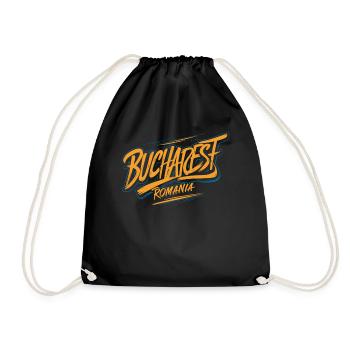 Mémoire souvenir de Varsovie Pologne - Sac de sport léger - noir - Devant
