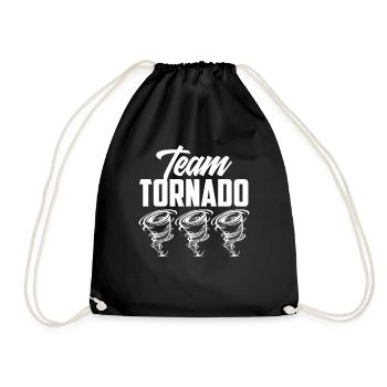 L’équipe Tornado Storm Chaser Passion - Sac de sport léger - noir - Devant