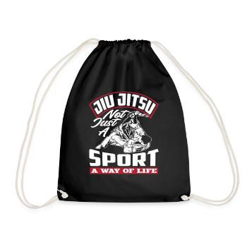 Le Jiu Jitsu n'est pas seulement un sport, un mode de vie - Sac de sport léger - noir - Devant