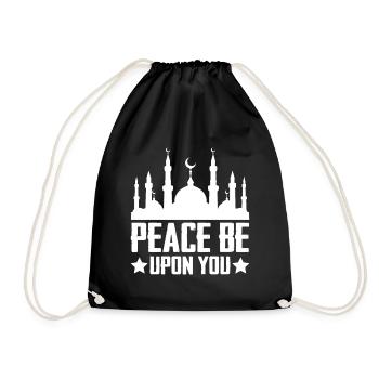 Que la paix soit sur vous Assalamu Alaikum Islamique Fier - Sac de sport léger - noir - Devant