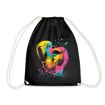 Boxing Fighter Enfants Boxer de match de boxe - Sac de sport léger - noir - Devant
