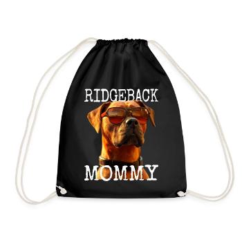 Rhodesian Ridgeback Maman Chiens Maman Maman Fête des Mères Maman - Sac de sport léger - noir - Devant