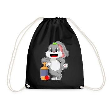 Battes de cricket Bunny Cricket - Sac de sport léger - noir - Devant