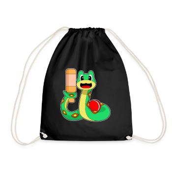 Serpent Cricket Batte de cricket - Sac de sport léger - noir - Devant