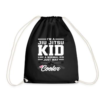Je suis un enfant de Jiu Jitsu beaucoup plus cool - Sac de sport léger - noir - Devant
