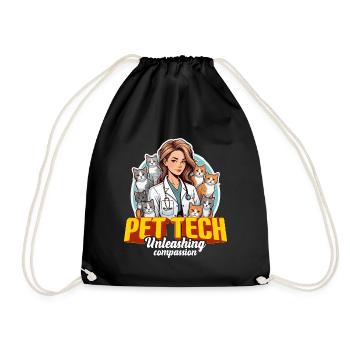 Technicien vétérinaire Pet Tech Unleashing Vet Med - Sac de sport léger - noir - Devant