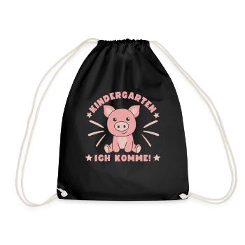 Maternelle J’arrive Enfant de la maternelle - Sac de sport léger - noir - Devant
