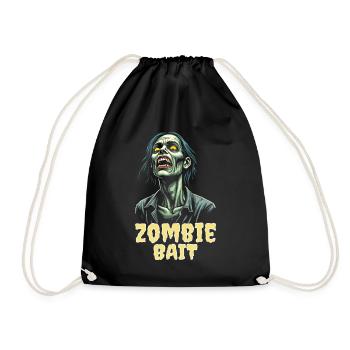 Conception de zombie d’Halloween - Sac de sport léger - noir - Devant