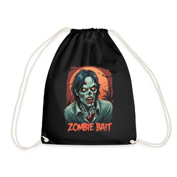 Conception de zombie d’Halloween - Sac de sport léger - noir - Devant