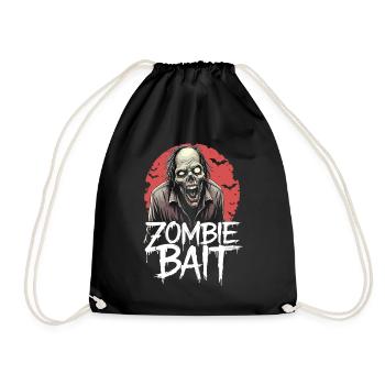 Conception de zombie d’Halloween - Sac de sport léger - noir - Devant