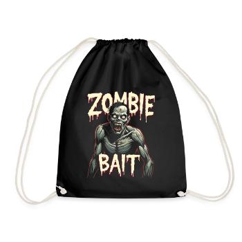Conception de zombie d’Halloween - Sac de sport léger - noir - Devant