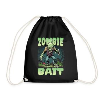 Conception de zombie d’Halloween - Sac de sport léger - noir - Devant