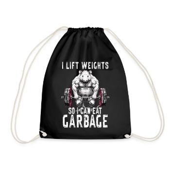 Opossum Workout Haltérophilie Gym Cadeau - Sac de sport léger - noir - Devant