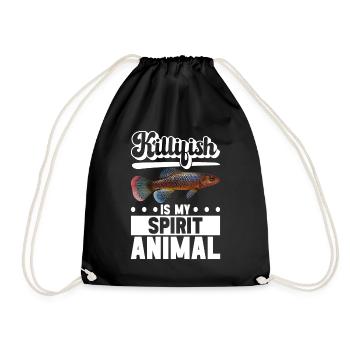 Killifish Quarium Fish - Sac de sport léger - noir - Devant