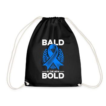 Alopécie areata Awareness Perte de cheveux - Sac de sport léger - noir - Devant