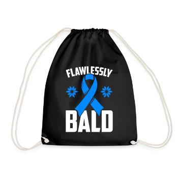 Alopécie areata Awareness Perte de cheveux - Sac de sport léger - noir - Devant