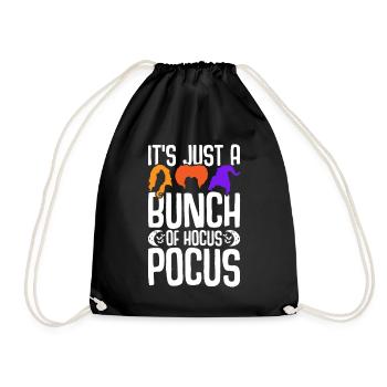 Halloween Costume - Drawstring Bag - black - Front