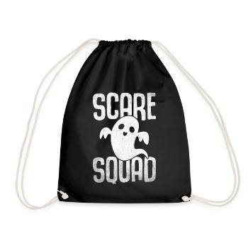 Halloween Costume - Drawstring Bag - black - Front