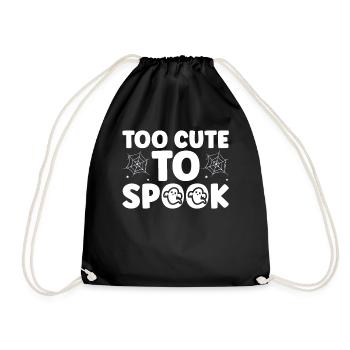 Halloween Costume - Drawstring Bag - black - Front
