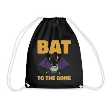Halloween Costume - Drawstring Bag - black - Front