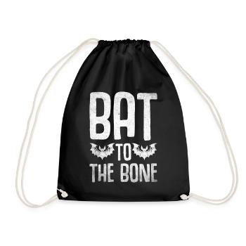 Halloween Costume - Drawstring Bag - black - Front