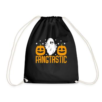 Halloween Costume - Drawstring Bag - black - Front