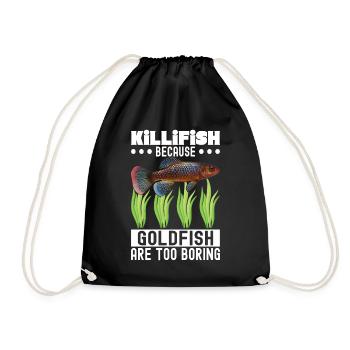Killifish Quarium Fish - Sac de sport léger - noir - Devant