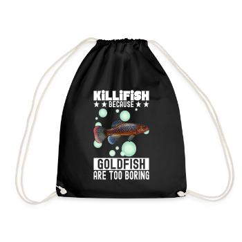Killifish Quarium Fish - Sac de sport léger - noir - Devant