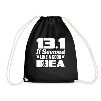 13.1 It seemed like a good idea - Drawstring Bag - black - Front