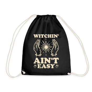 Halloween Costume - Drawstring Bag - black - Front