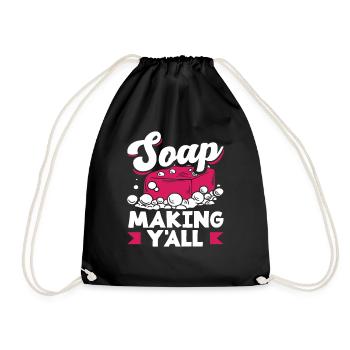 Fabrication de savon pour vous Fabrication de savon bricolage - Sac de sport léger - noir - Devant