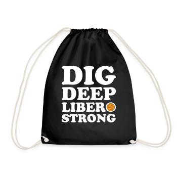 Volley-ball Libero - Sac de sport léger - noir - Devant