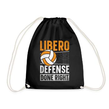 Volley-ball Libero - Sac de sport léger - noir - Devant