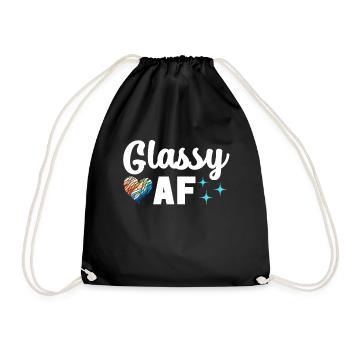 Vitrail artiste Vitrail Art - Sac de sport léger - noir - Devant