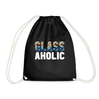 Vitrail artiste Vitrail Art - Sac de sport léger - noir - Devant