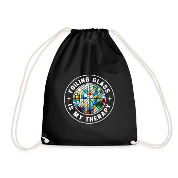 Vitrail artiste Vitrail Art - Sac de sport léger - noir - Devant