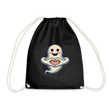 My Halloween Boo Niedlicher Liebe Geist - Turnbeutel - Schwarz - Vorne
