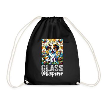 Vitrail artiste Vitrail Art - Sac de sport léger - noir - Devant