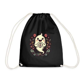 My Halloween Boo Niedlicher Liebe Geist - Turnbeutel - Schwarz - Vorne