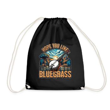 Musique bluegrass J’espère que vous aimez Instrument à cordes - Sac de sport léger - noir - Devant