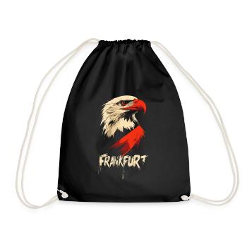 Frankfurt Eagle's Head Red-White FFM Ultras - Drawstring Bag - black - Front
