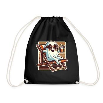 Idée de costume de style de vie effrayant d’Halloween d’été - Sac de sport léger - noir - Devant