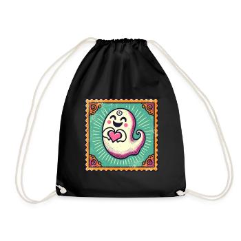 My Halloween Boo Niedlicher Liebe Geist - Turnbeutel - Schwarz - Vorne