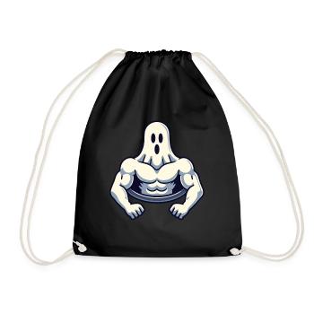 Musculation Ghost Workout Renforcement musculaire Mind - Sac de sport léger - noir - Devant